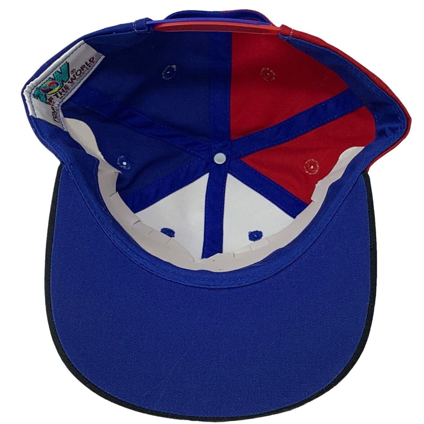 Gorra de béisbol vintage IRL Indycar, años 90, carrera de autos Indianápolis Indy 500, azul