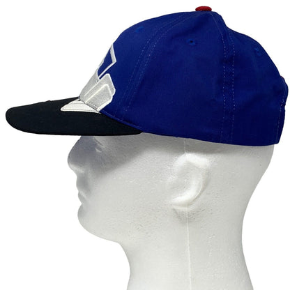 Gorra de béisbol vintage IRL Indycar, años 90, carrera de autos Indianápolis Indy 500, azul