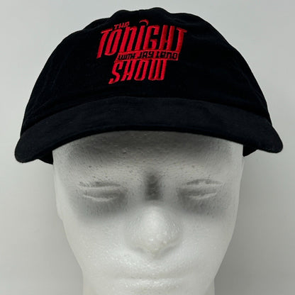 Vintage The Tonight Show with Jay Leno Dad Hat Baseball Cap TV Strapback Black