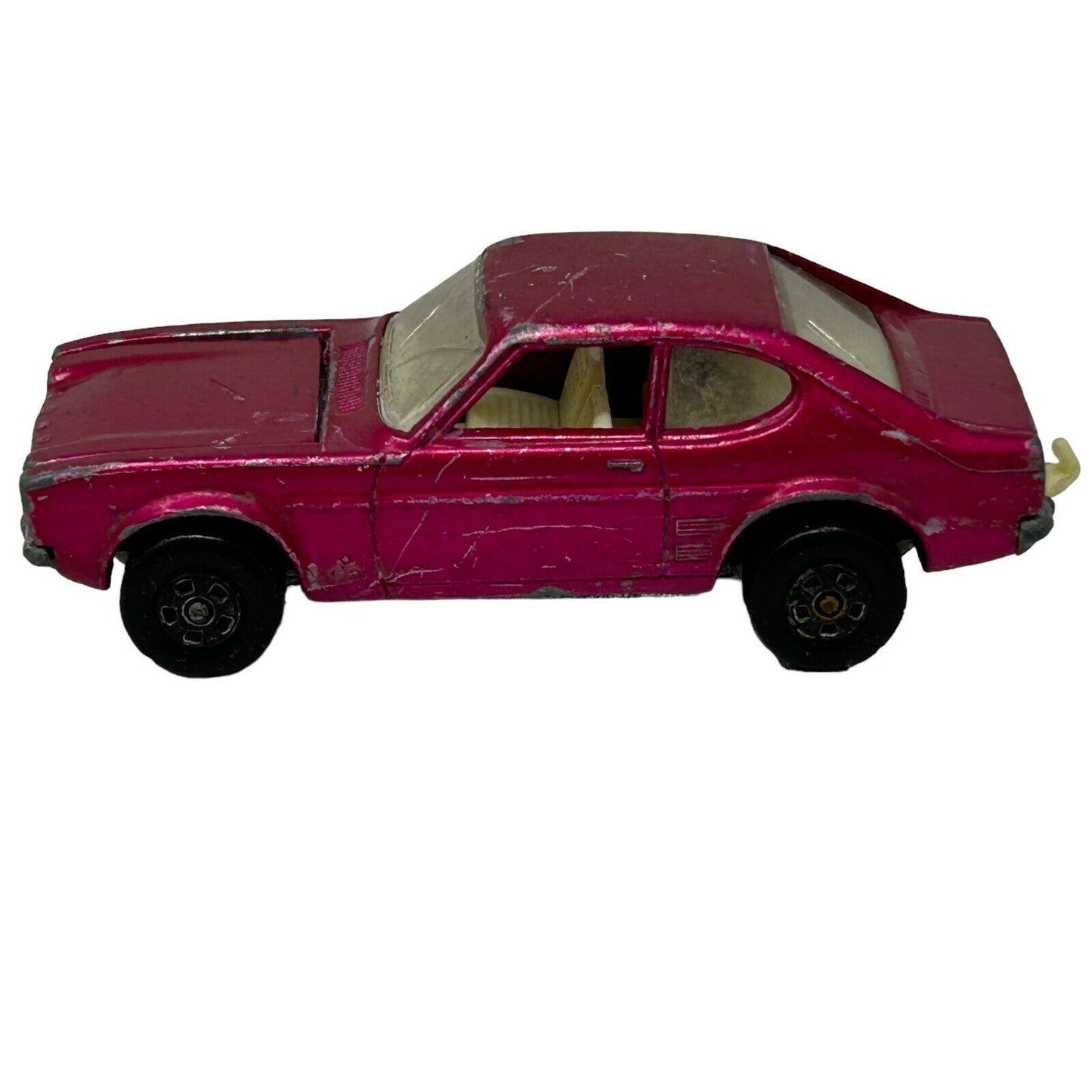 Matchbox 54 Ford Capri Diecast Toy Car Vintage Purple Superfast Lesney England