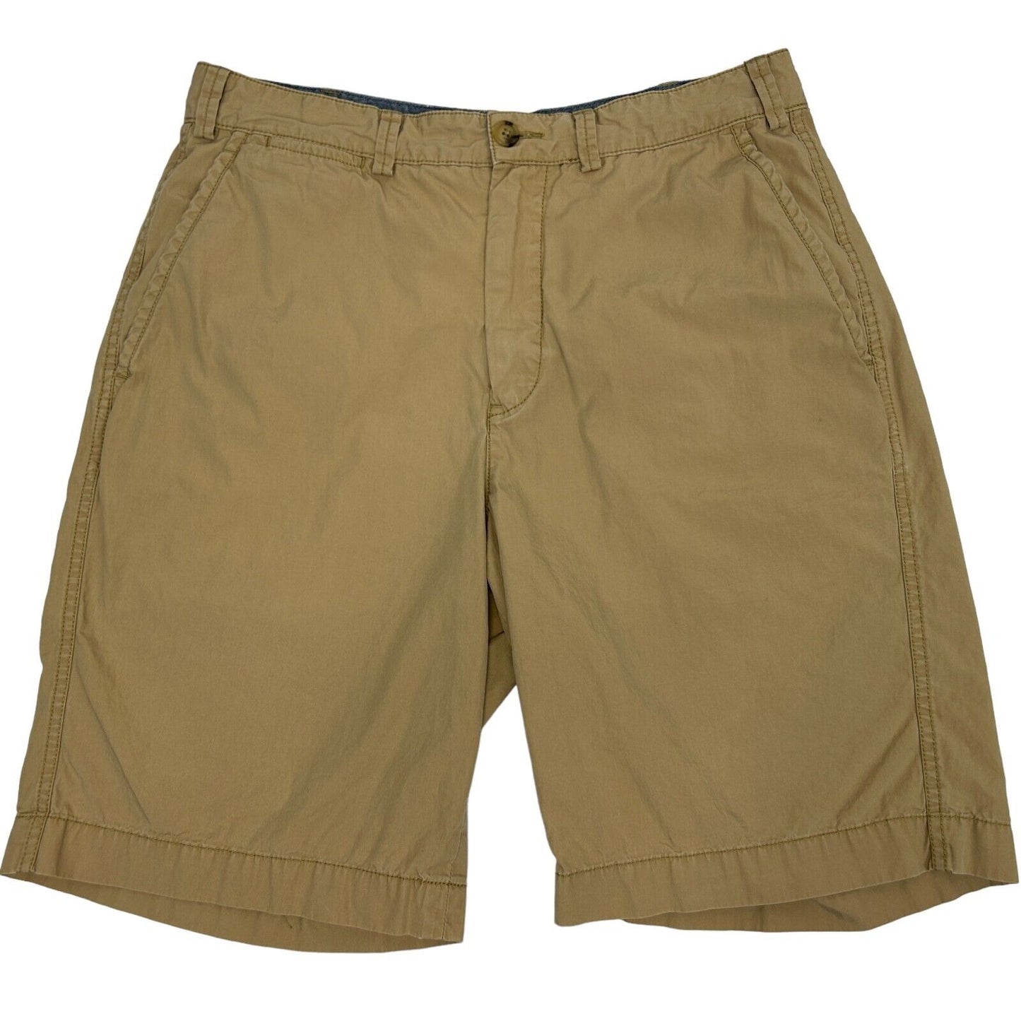 Polo Ralph Lauren Relaxed Fit Chino Shorts Size 30 Khaki Small Pony Mens Beige