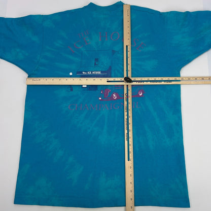 Vintage 90s The Neighbors at The Ice House T Shirt Champaign Illinois XL X-Large