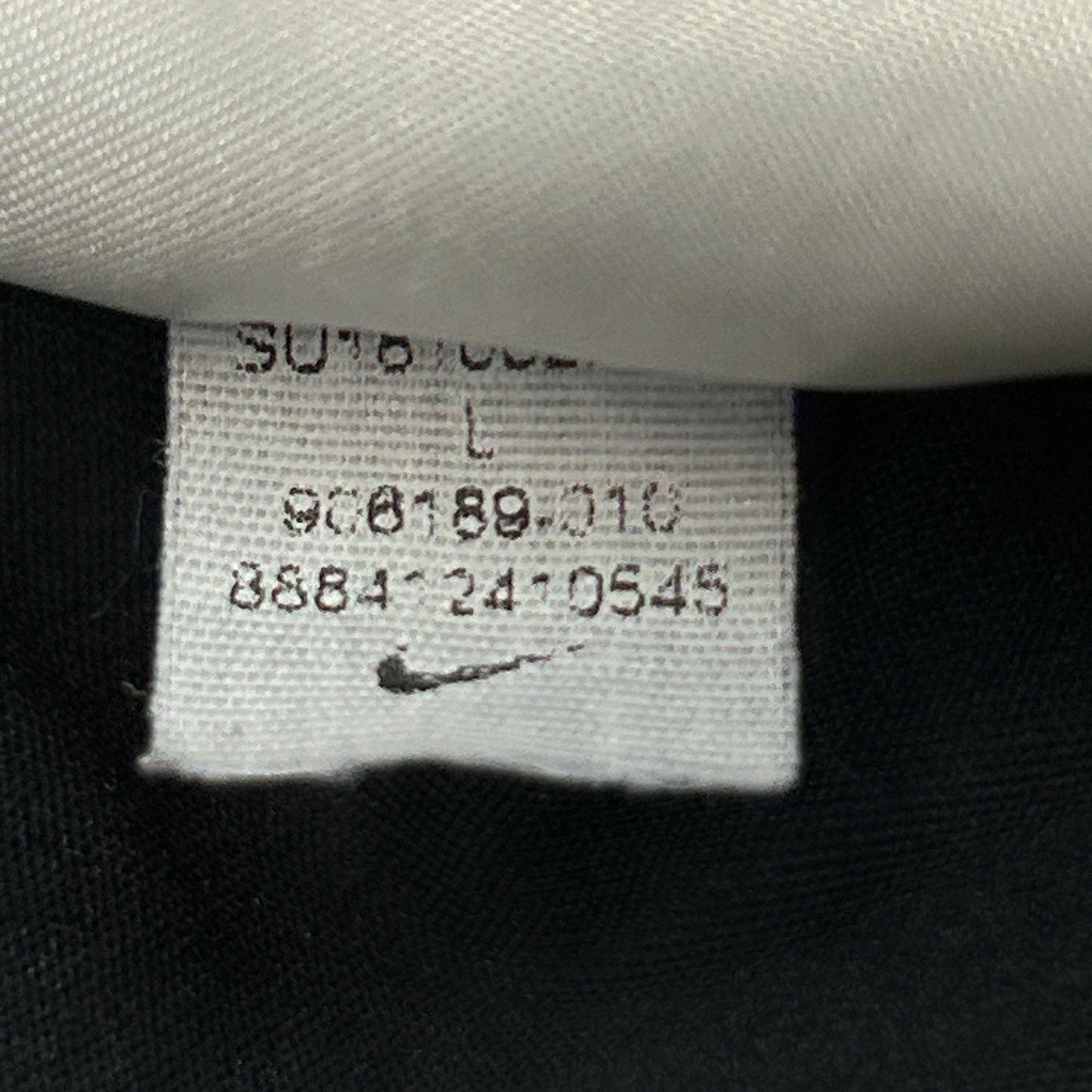 Las Vegas Raiders Polo Shirt Black Striped NFL On Field SS Nike Dri Fit L Large