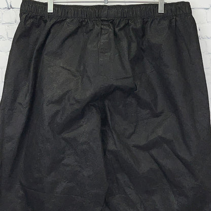 Frogg Toggs Rain Pants 2XL XXL Black Waterproof Lightweight Hiking Outdoor Mens
