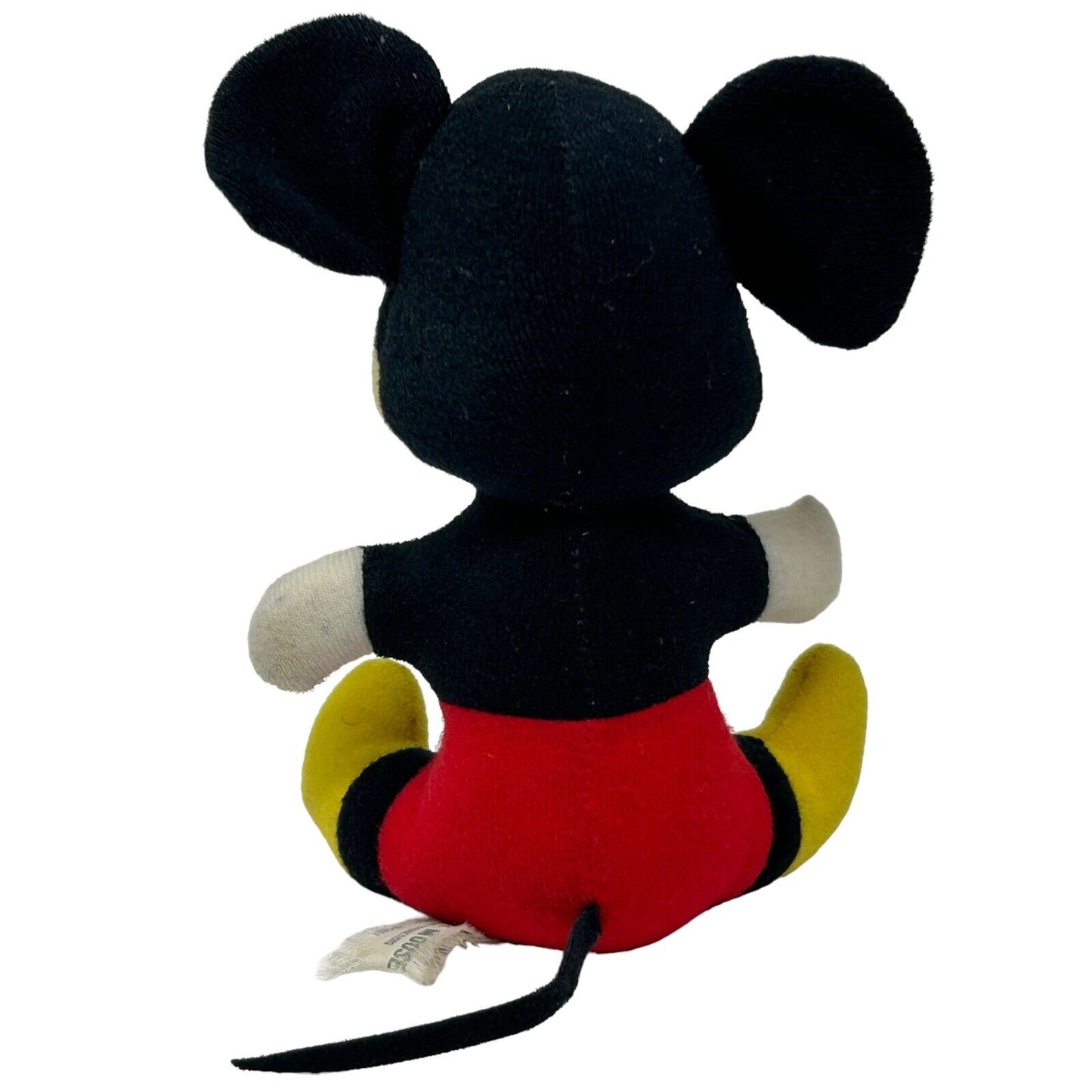 Peluche de Mickey y Minnie Mouse de Walt Disney de 7" vintage de los años 70