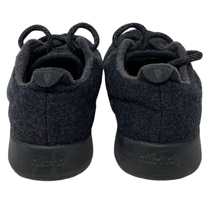 Allbirds Womens Wool Runners Running Shoes Black 0166NVK Low Top Lace Up Size 8