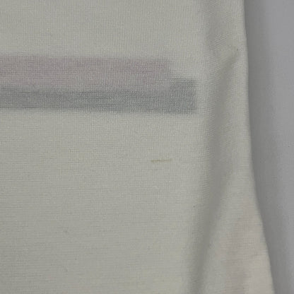Vintage 80s Singapore Island Country Club Polo Shirt Golfing Golf White M Medium