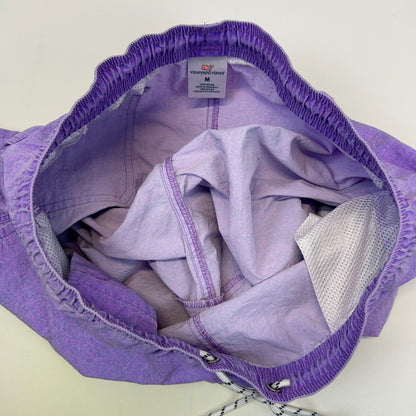 Vineyard Vines Island Swim Trunks Shorts Swimming Pockets Purple Mens M Medium - Neon Vintage