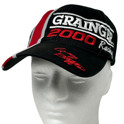 Vintage Y2Ks NASCAR Greg Biffle Grainger Racing Hat Cap Black Strapback Roush