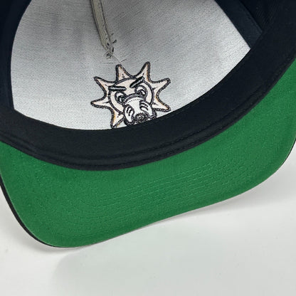 Chief Keef x HUF Worldwide Hat Baseball Cap Streetwear Skater Rap Snapback Black - Neon Vintage