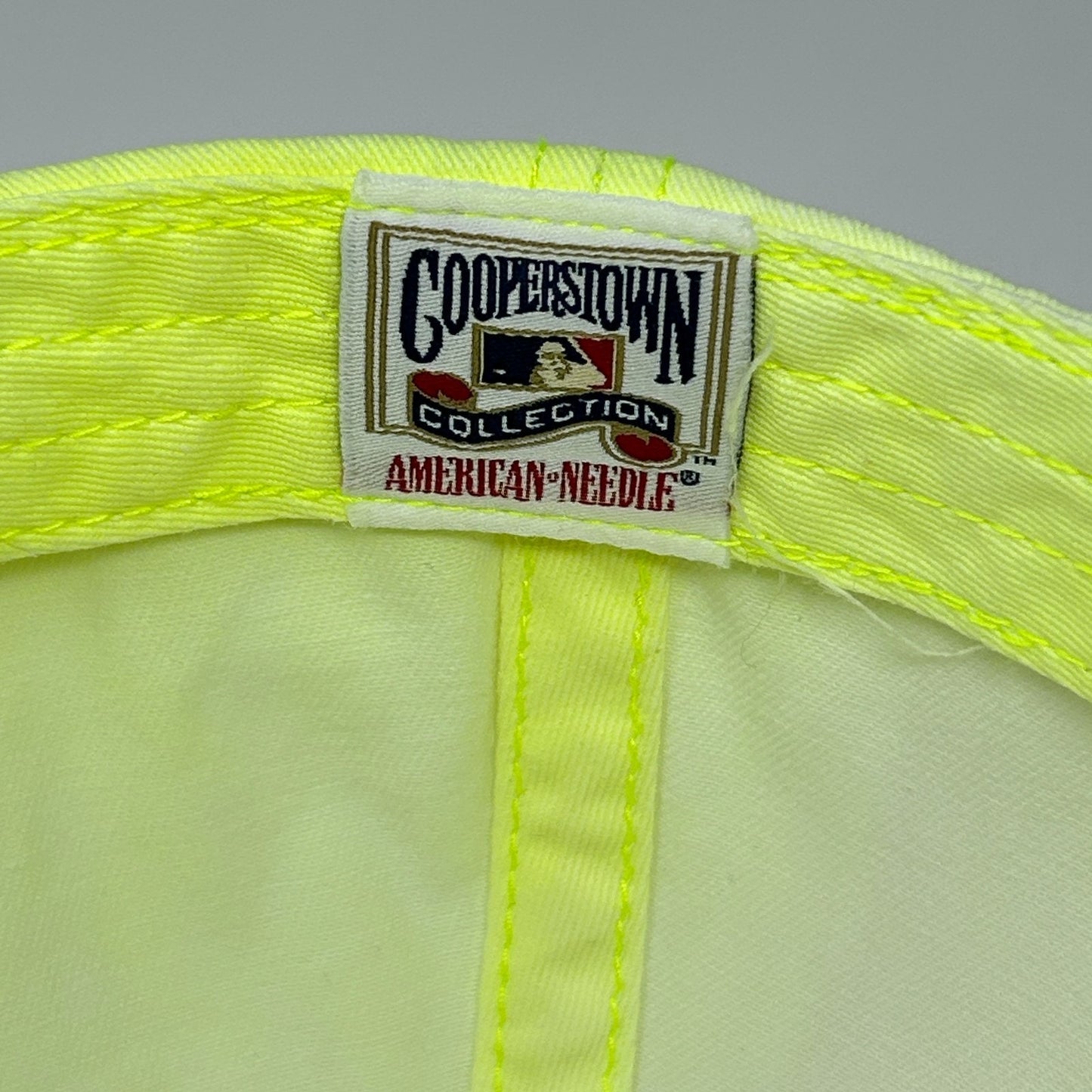 New York NY Yankees Hat Baseball Cap MLB American Needle Snapback Neon Yellow