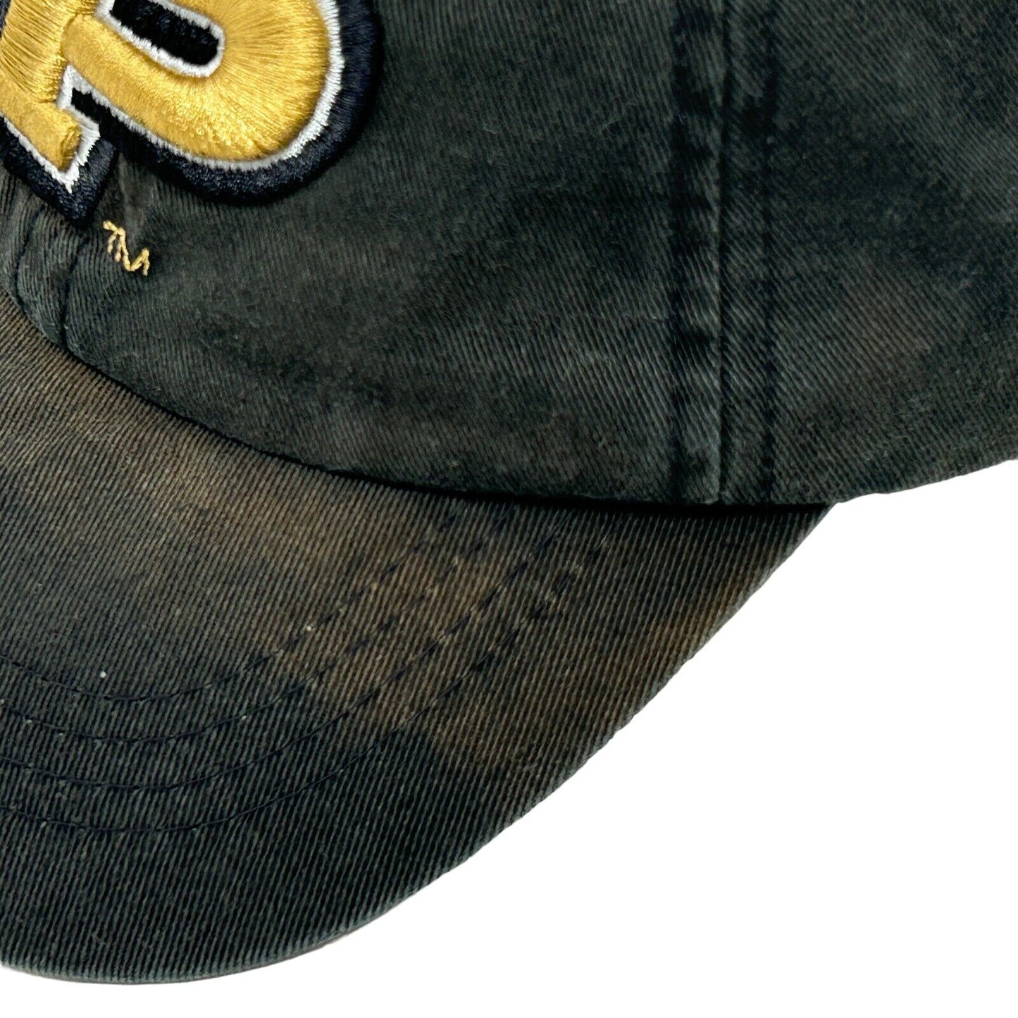 Gorra de béisbol con correa trasera negra de los Boilers de la Universidad de Purdue, gorra de béisbol con correa trasera negra de la NCAA