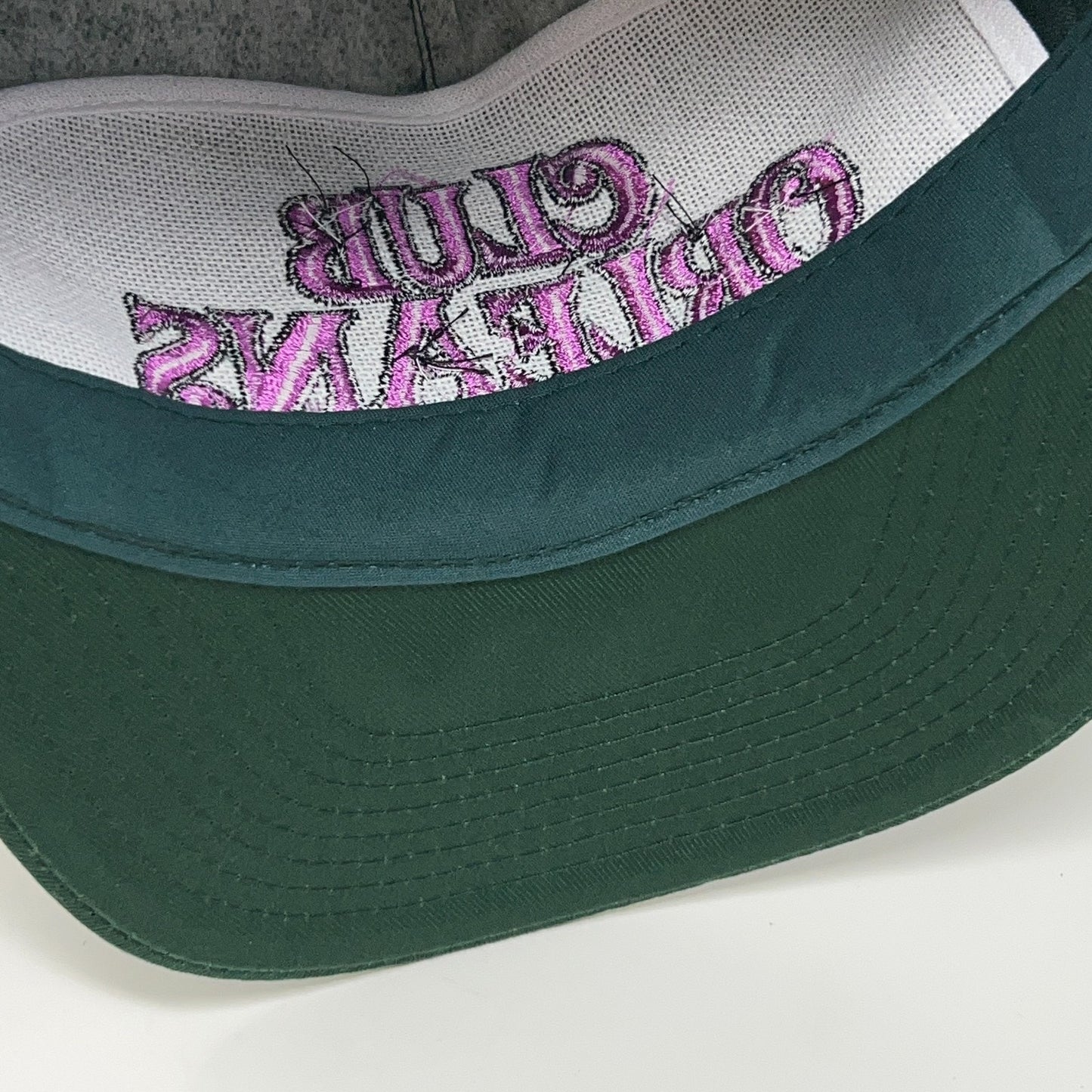 Vintage 90s Club Orleans Casino Las Vegas Hat Baseball Cap Hotel Snapback Green