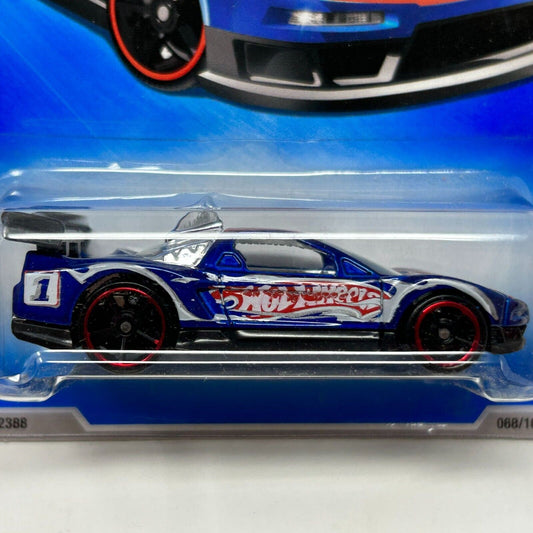 Acura NSX Hot Wheels Collectible Diecast Car Blue 2009 Hot Wheels Racing New