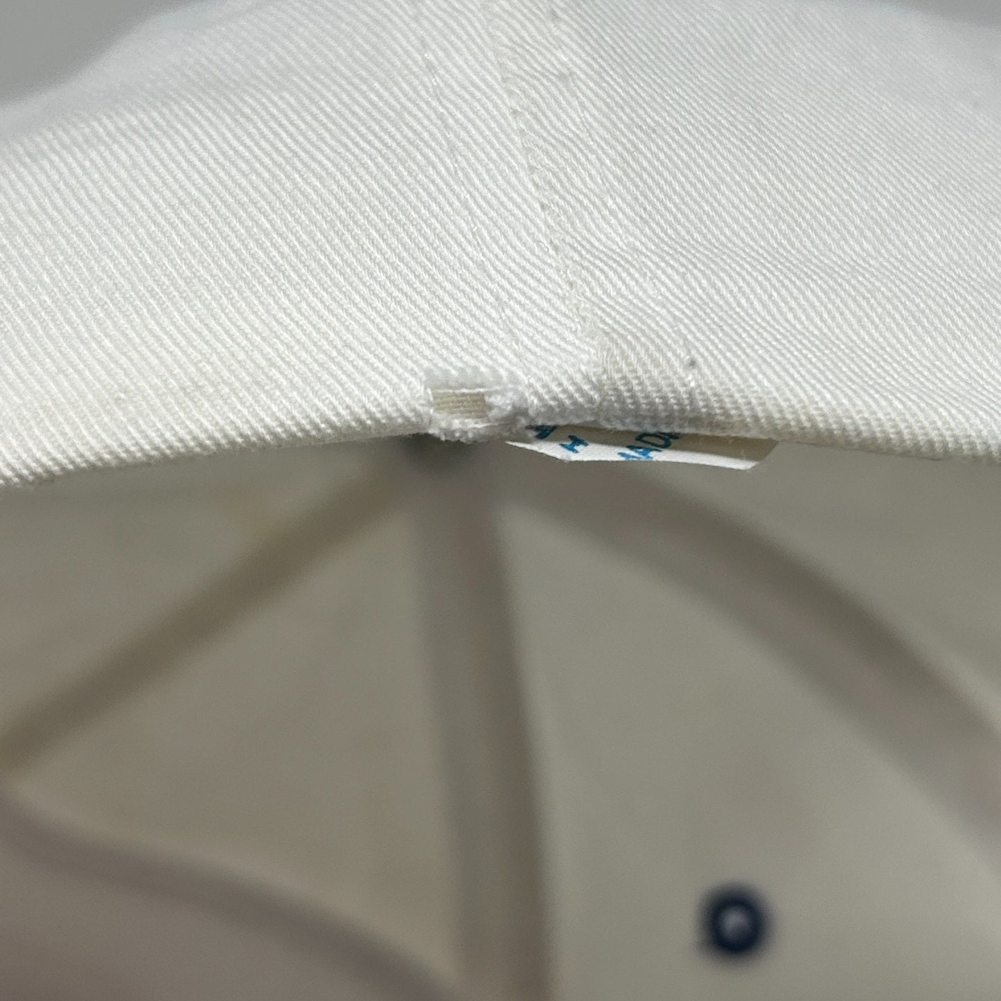 Vintage 90s American Mobile Concrete Hat Baseball Cap 5 Panel Snapback White