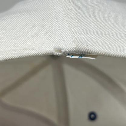 Vintage 90s American Mobile Concrete Hat Baseball Cap 5 Panel Snapback White