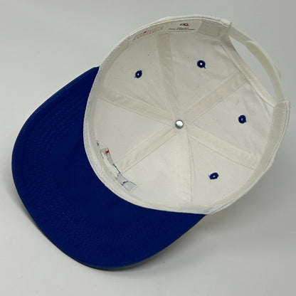 Vintage 90s MLB What A Game Youth Hat Baseball Cap Logo Kids Boys Snapback White