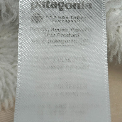 Patagonia Re-Tool Snap-T Fleece Pullover Jacket Polartec Ivory Womens S Small