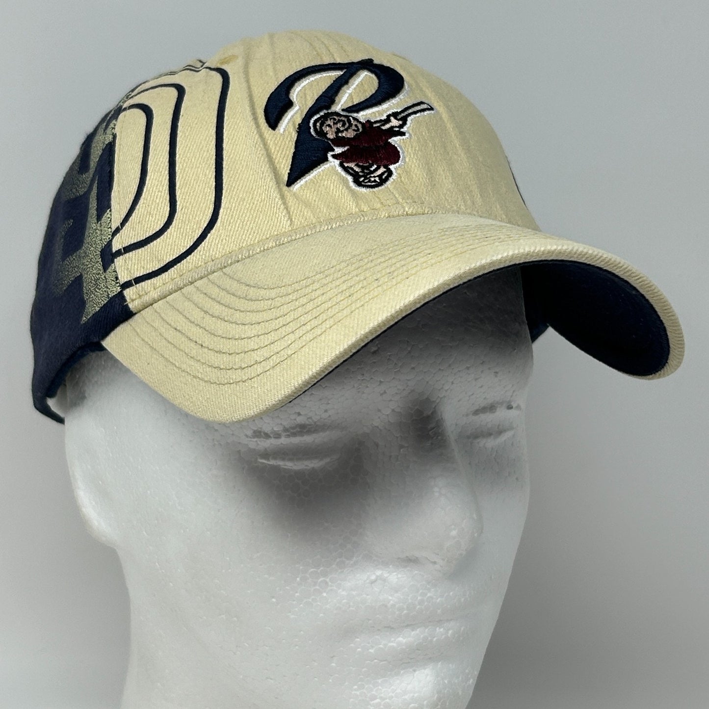 San Diego Padres Hat Baseball Cap Nike Team MLB 6 Panel Blue Flex Fitted OSFM