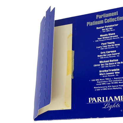 Parliament Lights Cigarettes CD Vintage 90s Compact Disc Philip Morris Giveaway