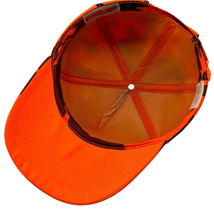 Winchester Camo Vintage 90s Baseball Hat Cap Hunting Hunter Orange Camouflage