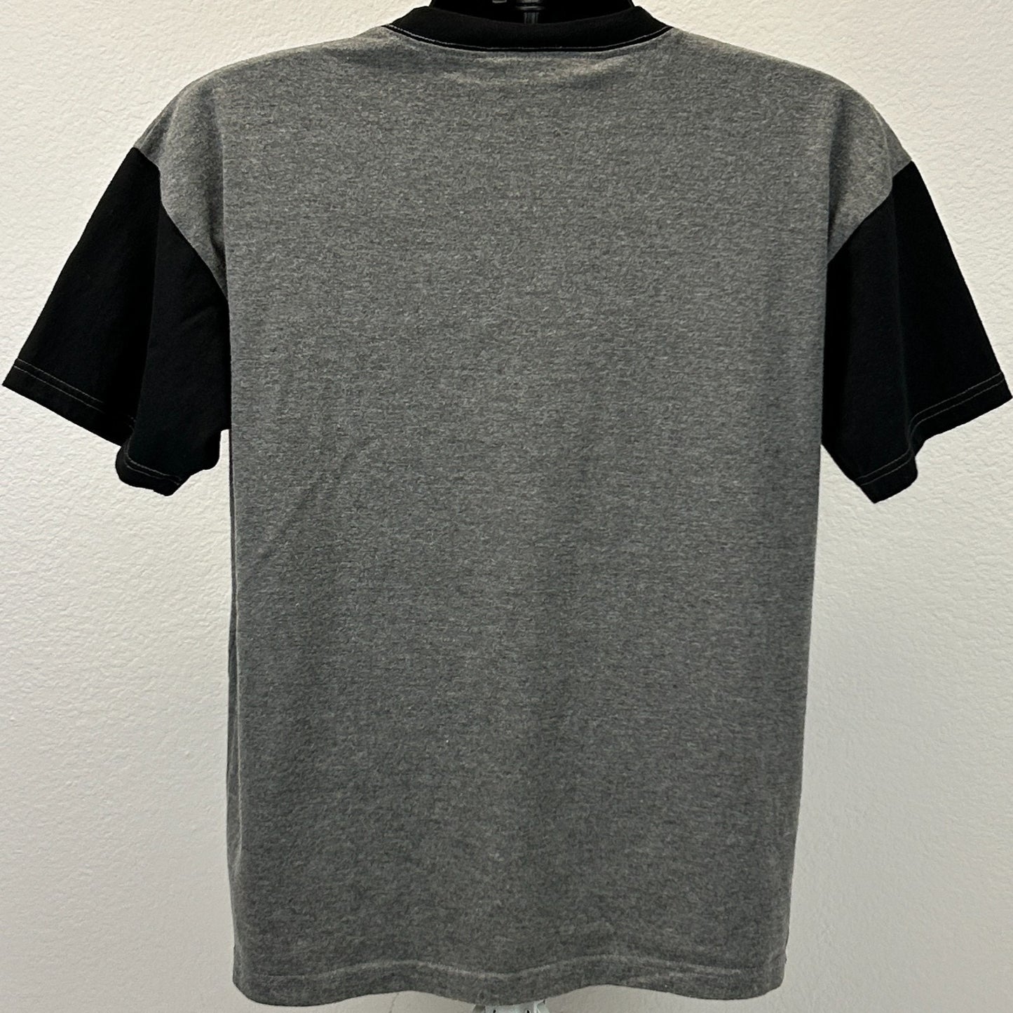 Vintage Y2Ks King of Lovers Ringer T Shirt Bubblegum Carlton Cards Gray M Medium