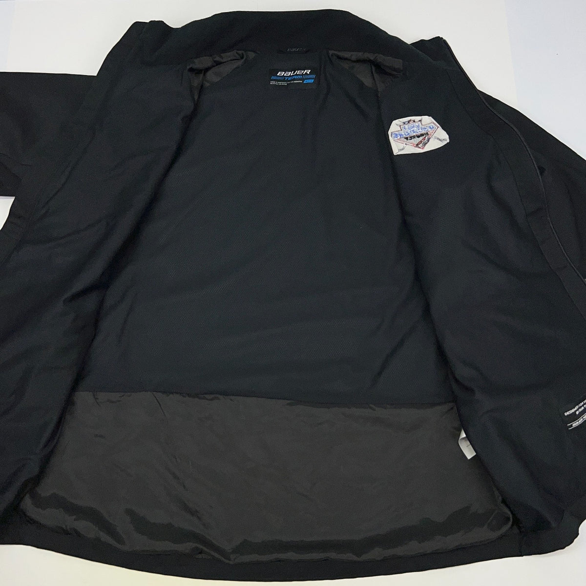 Bauer Supreme Pro Ambitions Hockey Jacket Mens XL X-Large Black Lightweight