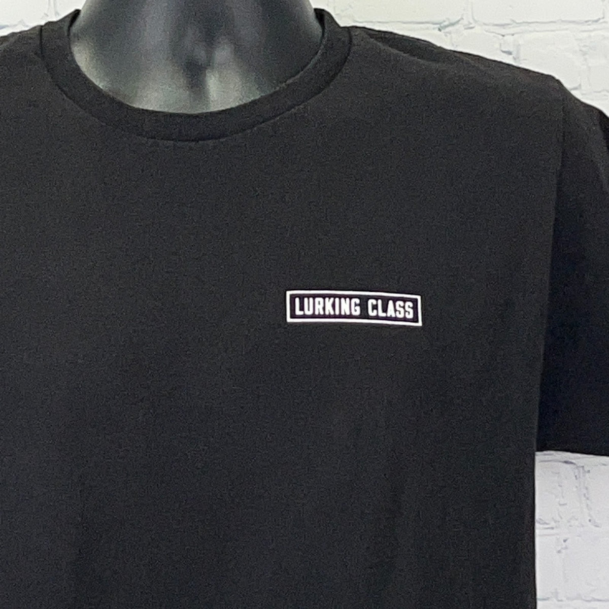 Lurking Class Sketchy Tank Free Your Mind Skull T Shirt M Medium Black Skater