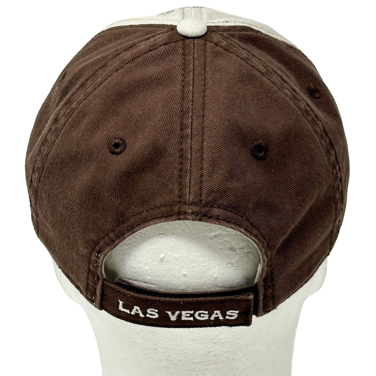 BB King Blues Club Las Vegas Dad Hat Baseball Cap Strapback Brown Six Panel