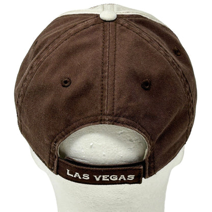 BB King Blues Club Las Vegas Dad Hat Baseball Cap Strapback Brown Six Panel