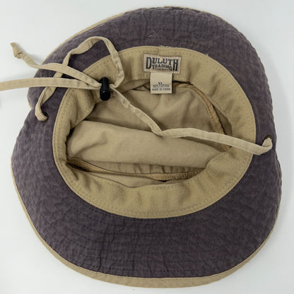 Duluth Trading Co Boonie Hat Bush Booney Bucket Fishing Garden Beige XL X-Large