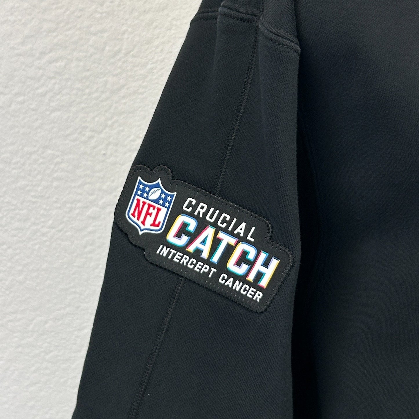 Las Vegas Raiders Crucial Catch Hoodie Hooded Sweatshirt NFL Nike Black L Large