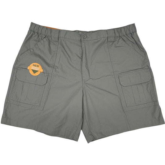 Savane Hiking Cargo Shorts Mens 44 UPF 30 Comfort Waist Technology Pocket Gray