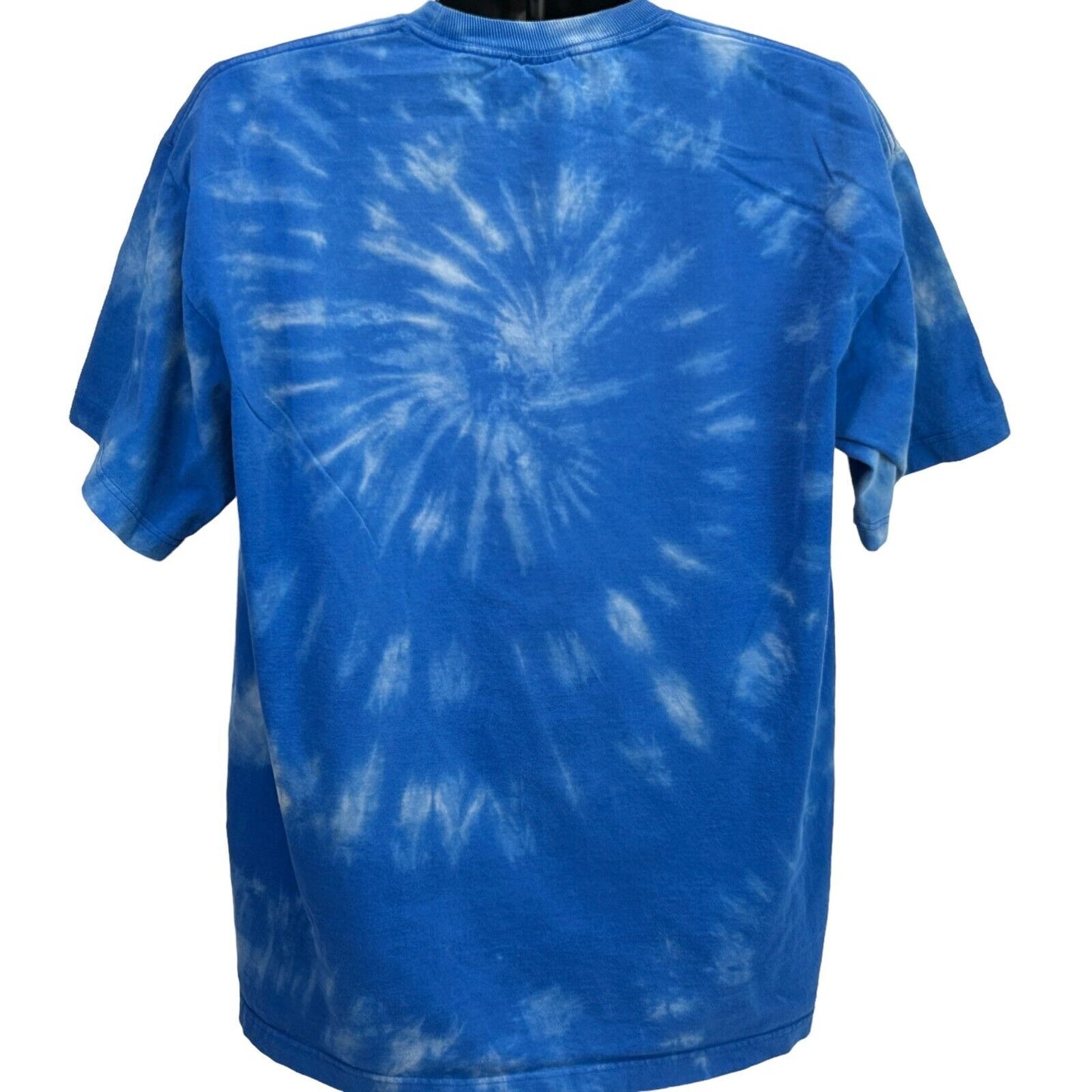 Durham Bulls T Shirt Mens X-Large Blue MiLB Minor League Baseball 2006 Tie Dye