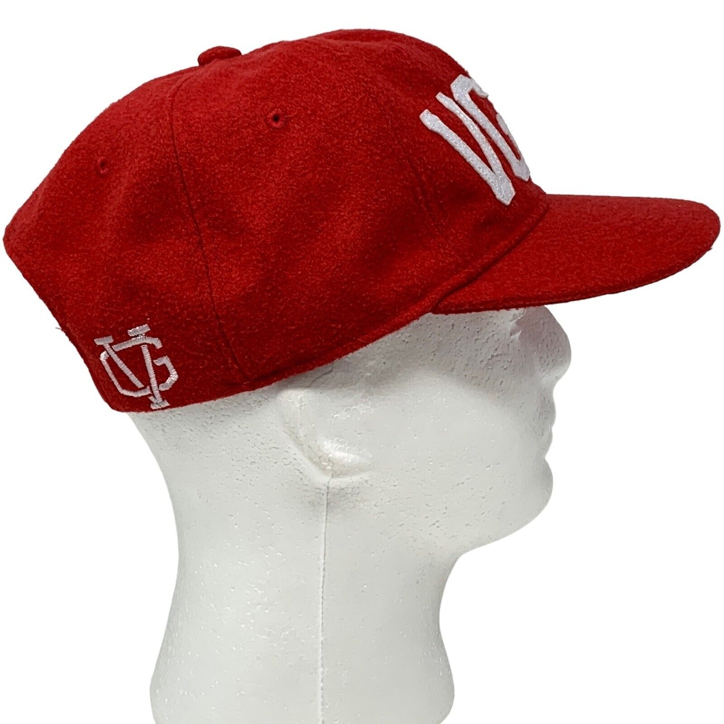 Violent Gentlemen Hockey Club Baseball Hat Cap VGHC Bolt Red Wool Blend Snapback