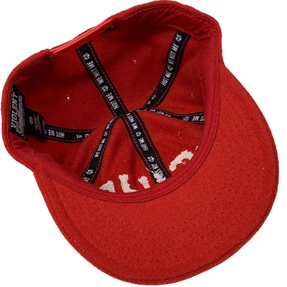 Violent Gentlemen Hockey Club Baseball Hat Cap VGHC Bolt Red Wool Blend Snapback