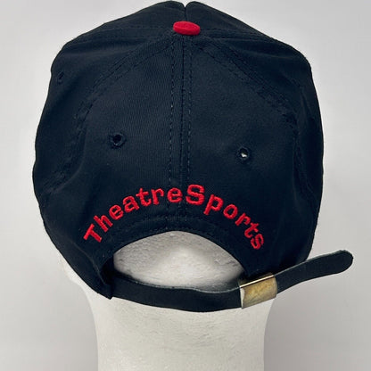 Vintage Unexpected Productions Baseball Hat Cap Seattle Improv Strapback Black