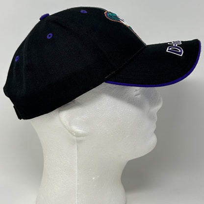 Arizona Diamondbacks Baseball Hat Cap MLB D-backs Snake 6 Panel Strapback Black