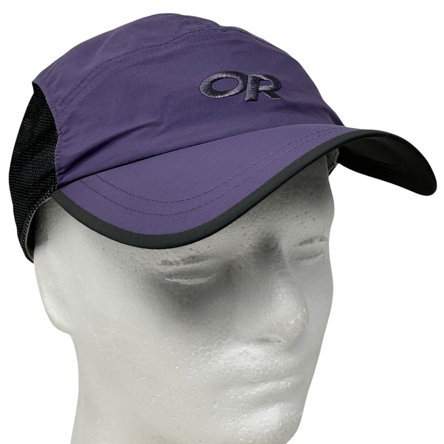 Outdoor Research Swift 5 Panel Camp Hat Cap OR Running Runner Strapback Purple