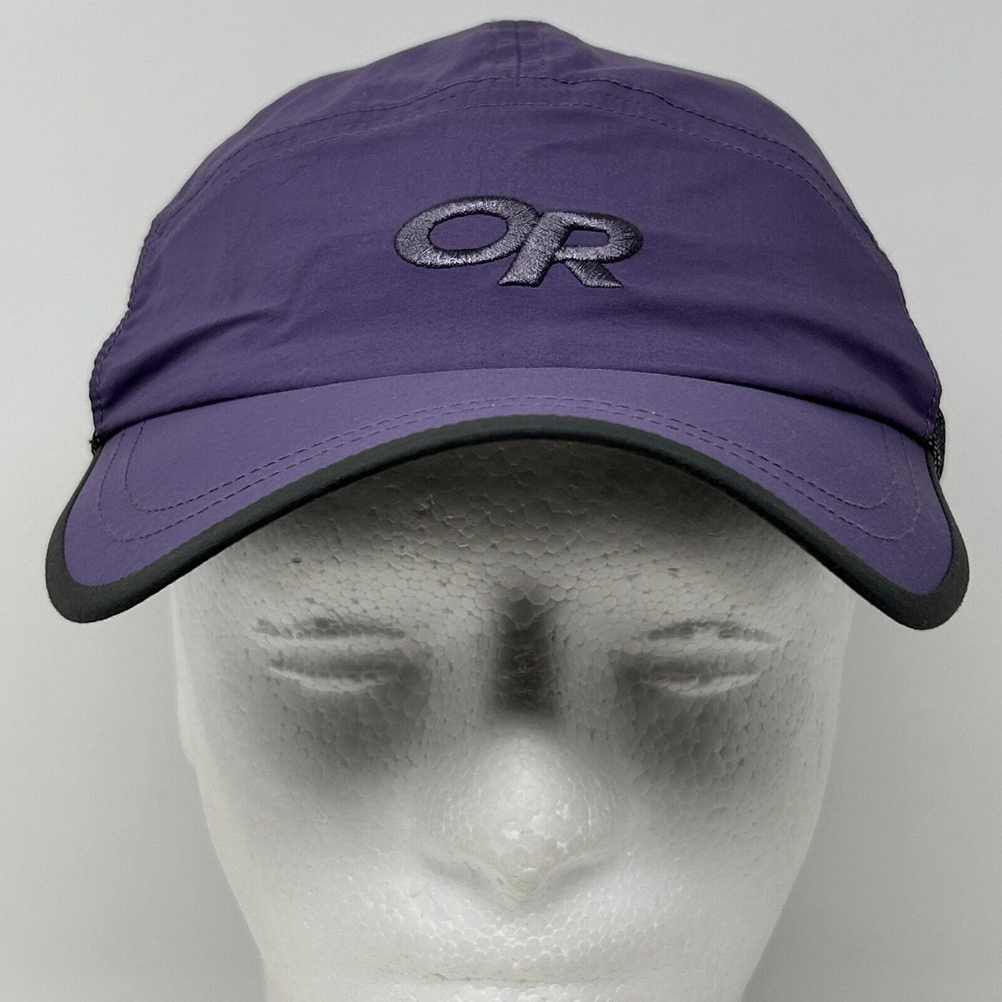 Outdoor Research Swift 5 Panel Camp Hat Cap OR Running Runner Strapback Purple