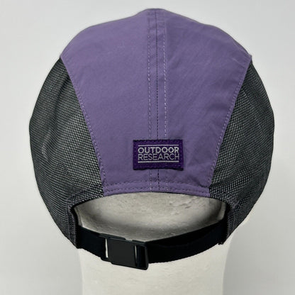 Outdoor Research Swift 5 Panel Camp Hat Cap OR Running Runner Strapback Purple