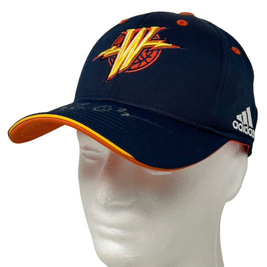 Golden State Warriors 2006 Baseball Cap Hat Flex Fitted OSFA Signed Adidas Blue