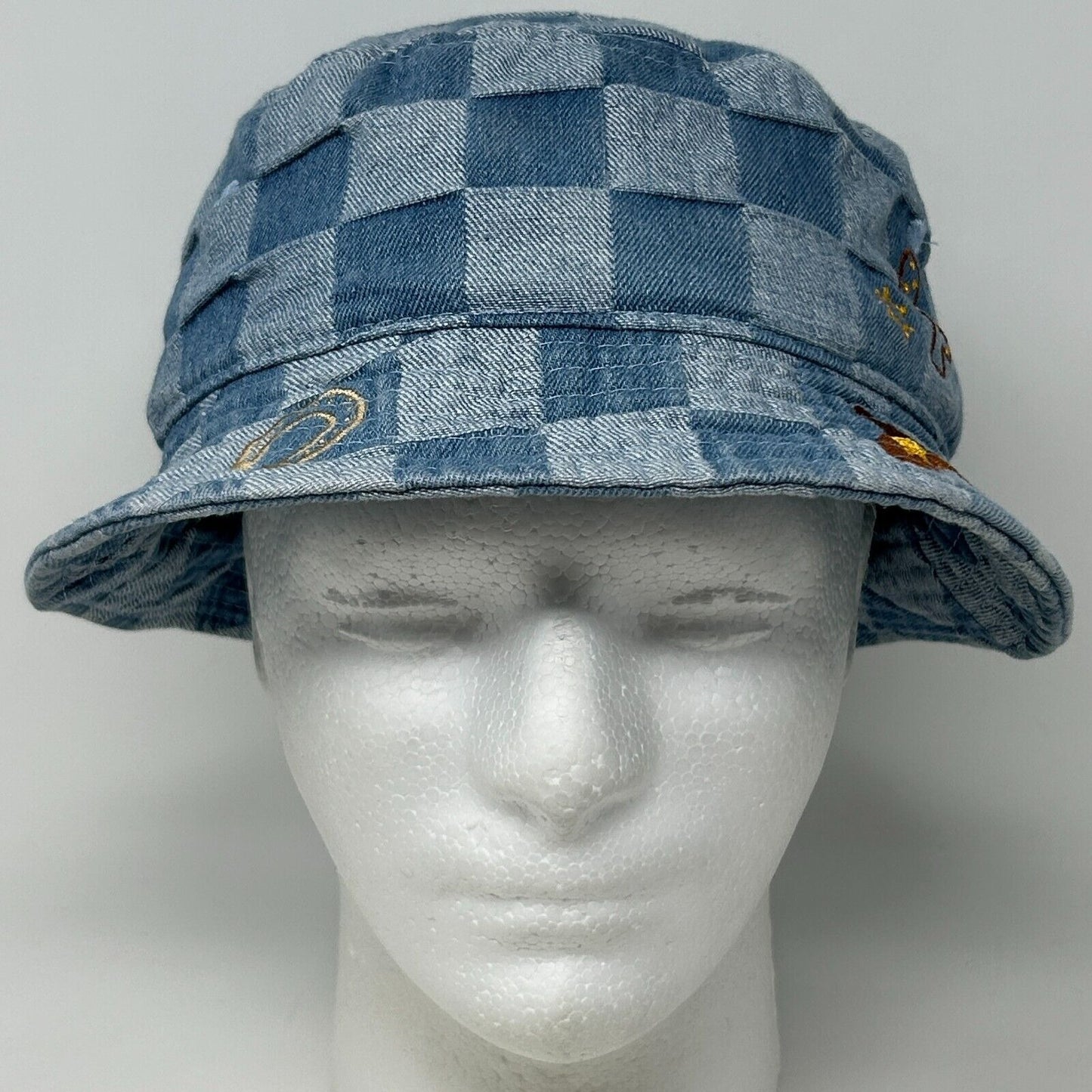 Urban Outfitters Cowgirl Bucket Hat Womens Blue Fishermans Hat Pail Hat Western