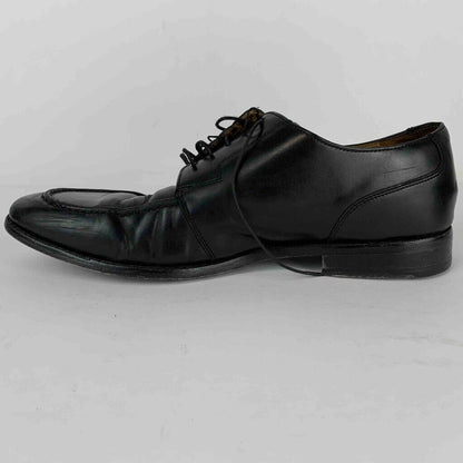 Cole Haan Nike Air Outsole Oxford Shoes Mens 10 Black Lace Up Apron Toe C07671