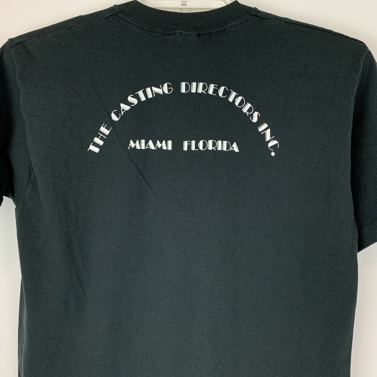 Vintage Casting Directors Inc T Shirt Mens Large Acting Directing Florida Black