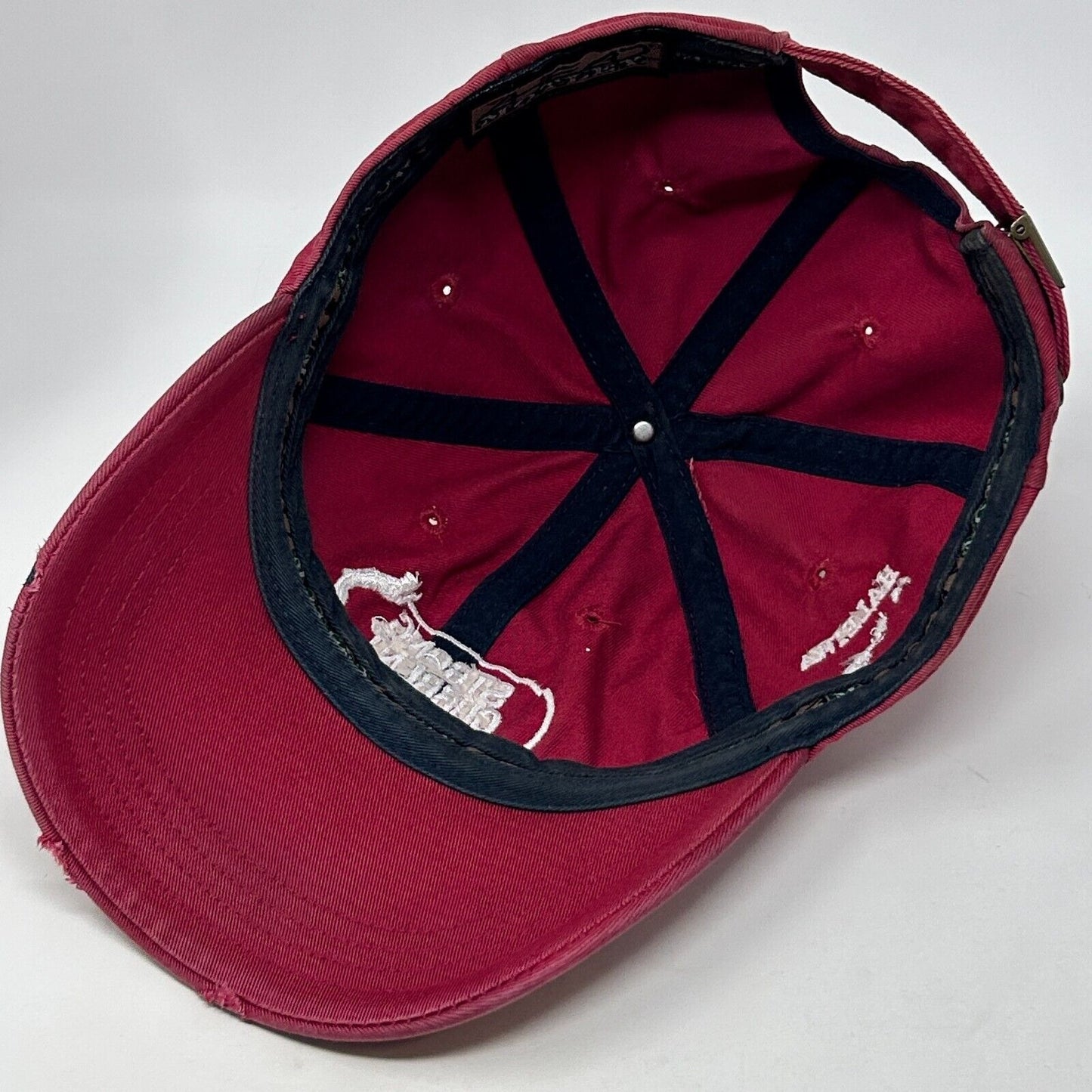 Vintage Strong Current Hawaii Dad Hat Baseball Cap North Shore Surfing 90s Red