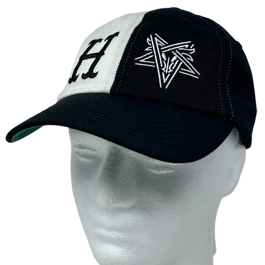 Thrasher x Huf Baseball Hat Cap Skategoat Skater Skateboarding Snapback Black