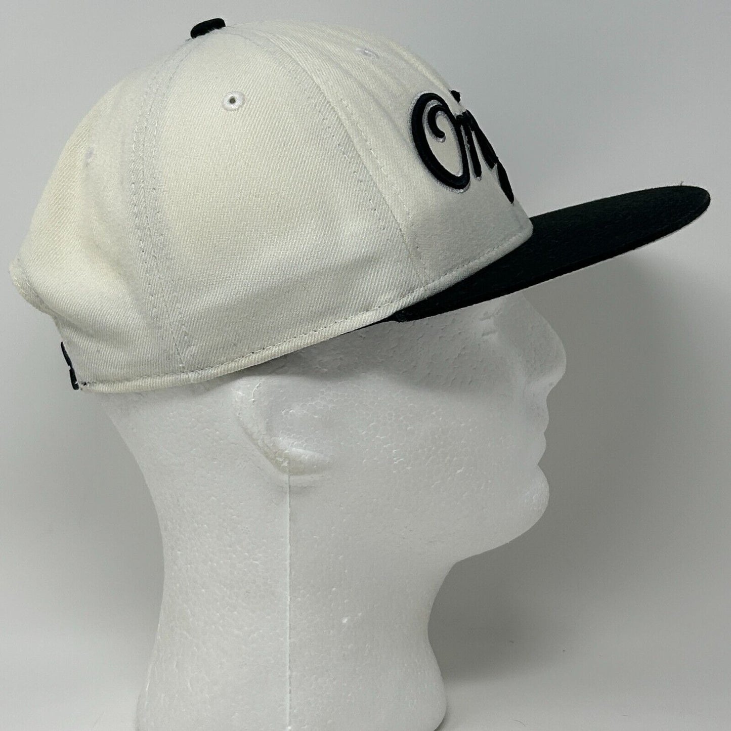 KR3W Original Hat Baseball Cap Skater Skating Skateboarding Snapback White