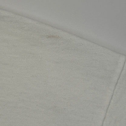 复古月球会合跑步 T 恤男式大号阿波罗 11 号节日 Loral 白色