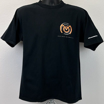 Vintage 90s Comanche Maximum Overkill T Shirt Video Gamer Gaming Black L Large